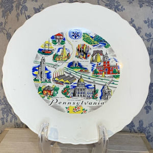 Pennsylvania State Collectors Plate 9"